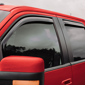 Voron Glass® - In-Channel Smoke Front and Rear Side Window Deflectors