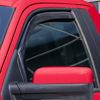 Voron Glass® - In-Channel Smoke Front Side Window Deflectors