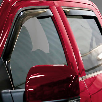 Voron Glass® - In-Channel Smoke Front and Rear Side Window Deflectors