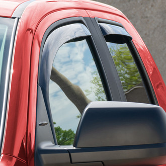 Voron Glass® - In-Channel Smoke Front and Rear Side Window Deflectors