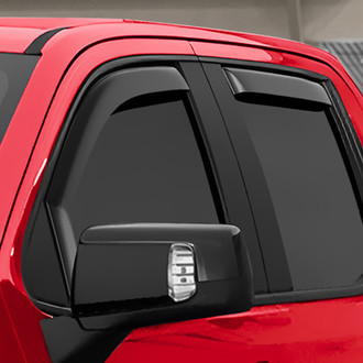 Voron Glass® - In-Channel Smoke Front and Rear Side Window Deflectors
