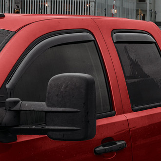 Voron Glass® - In-Channel Smoke Front and Rear Side Window Deflectors
