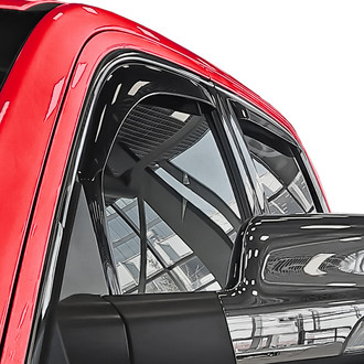 Voron Glass® - In-Channel Smoke Front and Rear Side Window Deflectors