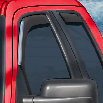 Voron Glass® - In-Channel Smoke Front and Rear Side Window Deflectors
