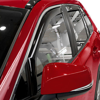 Voron Glass® - In-Channel Smoke Front and Rear Side Window Deflectors