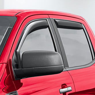 Voron Glass® - In-Channel Smoke Front and Rear Side Window Deflectors