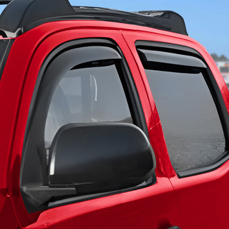 Voron Glass® - In-Channel Smoke Front and Rear Side Window Deflectors