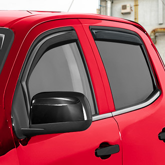 Voron Glass® - In-Channel Smoke Front and Rear Side Window Deflectors