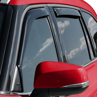 Voron Glass® - In-Channel Smoke Front and Rear Side Window Deflectors