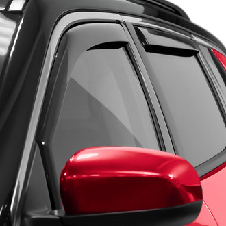 Voron Glass® - In-Channel Smoke Front and Rear Side Window Deflectors