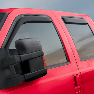 Voron Glass® - In-Channel Smoke Front and Rear Side Window Deflectors