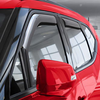 Voron Glass® - In-Channel Smoke Front and Rear Side Window Deflectors