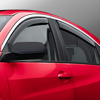 Voron Glass® - In-Channel Smoke Front and Rear Side Window Deflectors