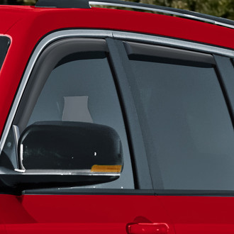 Voron Glass® - In-Channel Smoke Front and Rear Side Window Deflectors