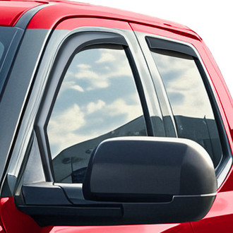 Voron Glass® - In-Channel Smoke Front and Rear Side Window Deflectors
