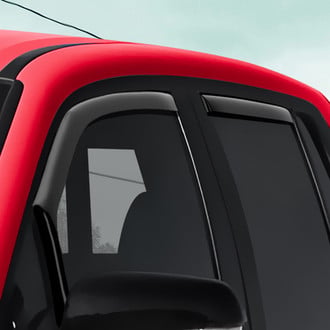 Voron Glass® - In-Channel Smoke Front and Rear Side Window Deflectors