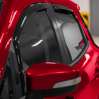 Voron Glass® - In-Channel Smoke Front and Rear Side Window Deflectors