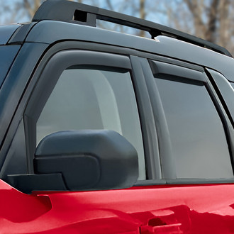 Voron Glass® - In-Channel Smoke Front and Rear Side Window Deflectors