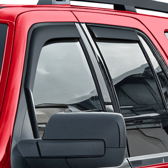 Voron Glass® - In-Channel Smoke Front and Rear Side Window Deflectors