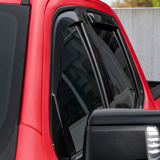 Voron Glass® - In-Channel Smoke Front and Rear Side Window Deflectors