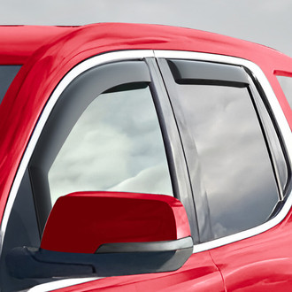 Voron Glass® - In-Channel Smoke Front and Rear Side Window Deflectors