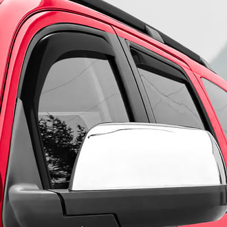 Voron Glass® - In-Channel Smoke Front and Rear Side Window Deflectors