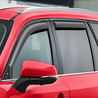 Voron Glass® - In-Channel Smoke Front and Rear Side Window Deflectors
