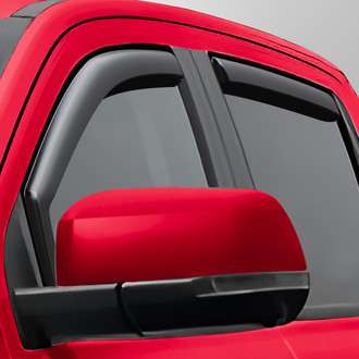 Voron Glass® - In-Channel Smoke Front and Rear Side Window Deflectors