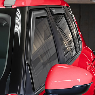 Voron Glass® - In-Channel Smoke Front and Rear Side Window Deflectors