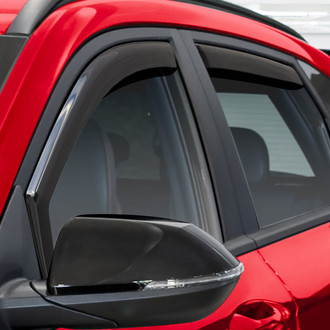 Voron Glass® - In-Channel Smoke Front and Rear Side Window Deflectors