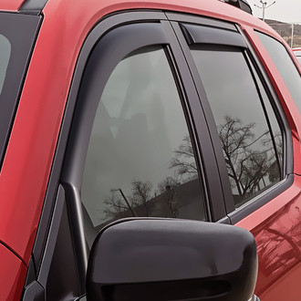 Voron Glass® - In-Channel Smoke Front and Rear Side Window Deflectors