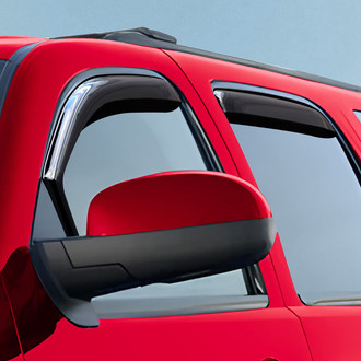 Voron Glass® - In-Channel Smoke Front and Rear Side Window Deflectors