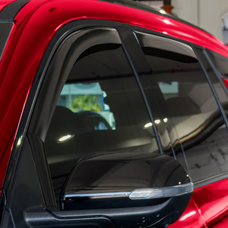 Voron Glass® - In-Channel Smoke Front and Rear Side Window Deflectors