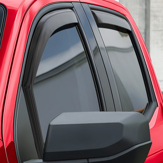 Voron Glass® - In-Channel Smoke Front and Rear Side Window Deflectors