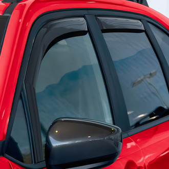 Voron Glass® - In-Channel Smoke Front and Rear Side Window Deflectors