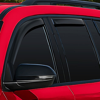 Voron Glass® - In-Channel Smoke Front and Rear Side Window Deflectors