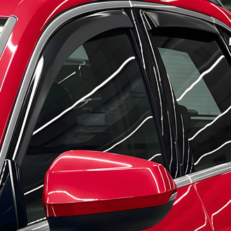 Voron Glass® - In-Channel Smoke Front and Rear Side Window Deflectors