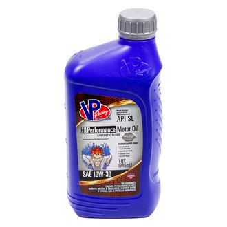VP Racing Fuels® - VP HI-Performance SAE 10W-30 Synthetic Blend Motor Oil, 1 Quart
