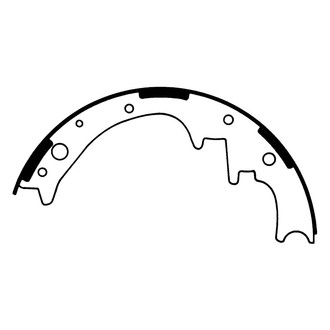 Wagner® - QuickStop™ Front Drum Brake Shoes