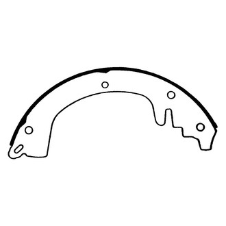 Wagner® - QuickStop™ Front Drum Brake Shoes