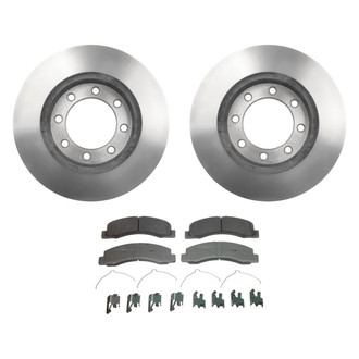 Wagner® - ThermoQuiet™ Front Brake Kit with Semi-Metallic Pads
