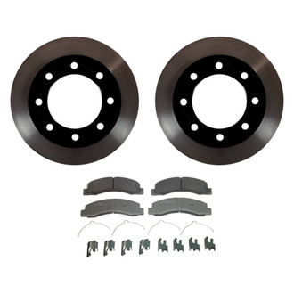 Wagner® - ThermoQuiet™ Front Brake Kit with Semi-Metallic Pads