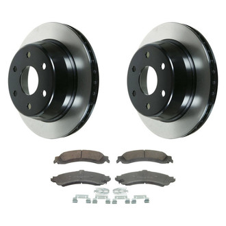 Wagner® BNDL-1201-31035304 - ThermoQuiet™ Rear Brake Kit with Ceramic Pads
