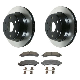 Wagner® - ThermoQuiet™ Rear Brake Kit with Ceramic Pads