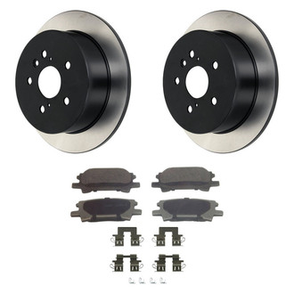 Wagner® - ThermoQuiet™ Rear Brake Kit with Ceramic Pads