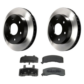 Wagner® - ThermoQuiet™ Front Brake Kit with Semi-Metallic Pads