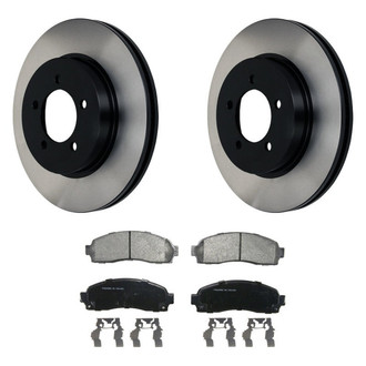 Wagner® - SevereDuty™ Brake Kit with Semi-Metallic Pads