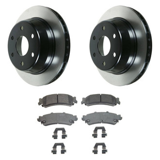 Wagner® - ThermoQuiet™ Rear Brake Kit with Ceramic Pads