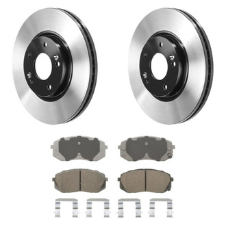 Wagner® - ThermoQuiet™ Front Brake Kit with Ceramic Pads