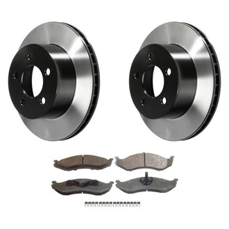 Wagner® - ThermoQuiet™ Front Brake Kit with Ceramic Pads